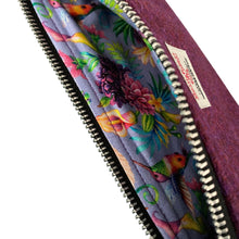 Load image into Gallery viewer, Plum Harris Tweed Pencil Case