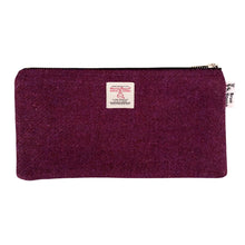 Load image into Gallery viewer, Plum Harris Tweed Pencil Case