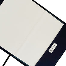 Load image into Gallery viewer, Blue Tartan Harris Tweed Notebook