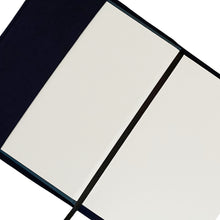 Load image into Gallery viewer, Blue Tartan Harris Tweed Notebook