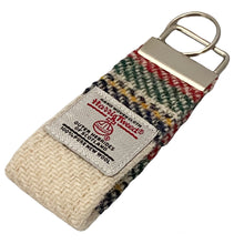 Load image into Gallery viewer, Dress Stewart Tartan Harris Tweed Keyring