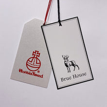 Load image into Gallery viewer, Black Harris Tweed Lampshade - 20% Discount Applied At Checkout