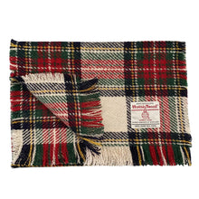 Load image into Gallery viewer, Dress Stewart Tartan Harris Tweed Luxury Fringed Scarf