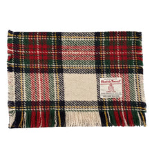Load image into Gallery viewer, Dress Stewart Tartan Harris Tweed Luxury Fringed Scarf