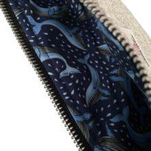Load image into Gallery viewer, Harbour Grey Harris Tweed Pencil Case
