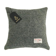 Load image into Gallery viewer, Stone Grey Harris Tweed Cushion Cover
