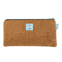Load image into Gallery viewer, Terracotta Harris Tweed Pencil Case
