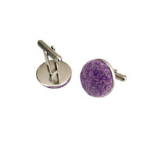 Load image into Gallery viewer, Violet Harris Tweed Cufflinks
