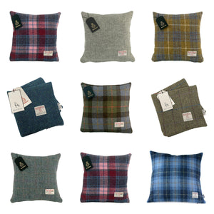 SALE - Harris Tweed Cushion Cover - Assorted Sizes & Designs