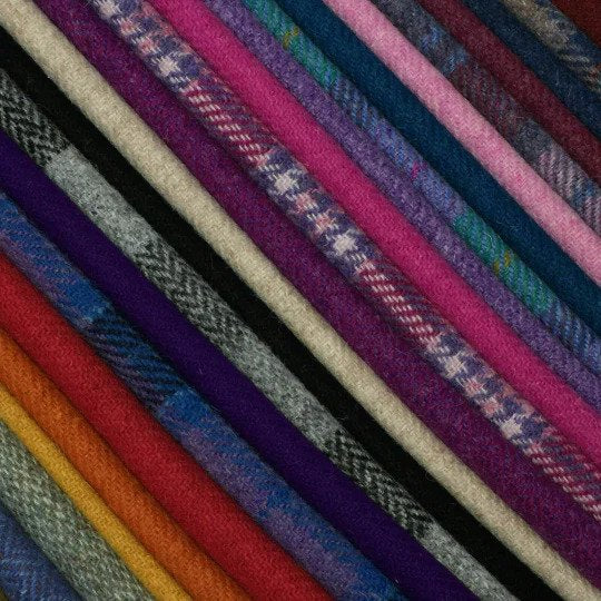 Custom Colour Harris Tweed Throw - 200x150cm