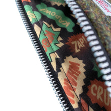 Load image into Gallery viewer, Moss Green Harris Tweed Pencil Case
