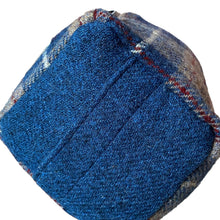 Load image into Gallery viewer, Persian Blue Tartan Harris Tweed Doorstop
