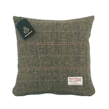 Load image into Gallery viewer, Brown Multi Herringbone Harris Tweed Cushion Cover
