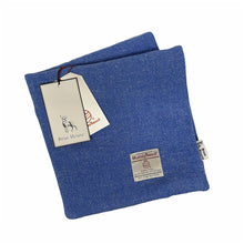 Load image into Gallery viewer, Cornflower Blue Harris Tweed Cushion Cover
