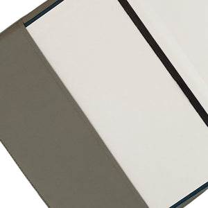 Beige & Grey Houndstooth Harris Tweed Padded A5 Notebook