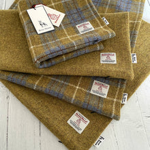 Load image into Gallery viewer, Berry Red Harris Tweed Cushion Cover
