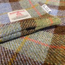 Load image into Gallery viewer, Black &amp; Grey / White Herringbone Harris Tweed Cushion Cover
