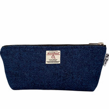 Load image into Gallery viewer, Persian Blue Harris Tweed 3D Pencil Case
